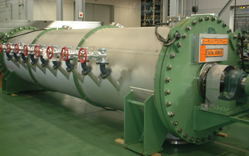 バイオエタノール前処理設備（バイオマス連続蒸解設備） HS140型Heating Tube(55kw)